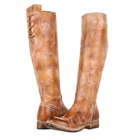 Bed Stu Shoes - Woman’s tan leather free people boots